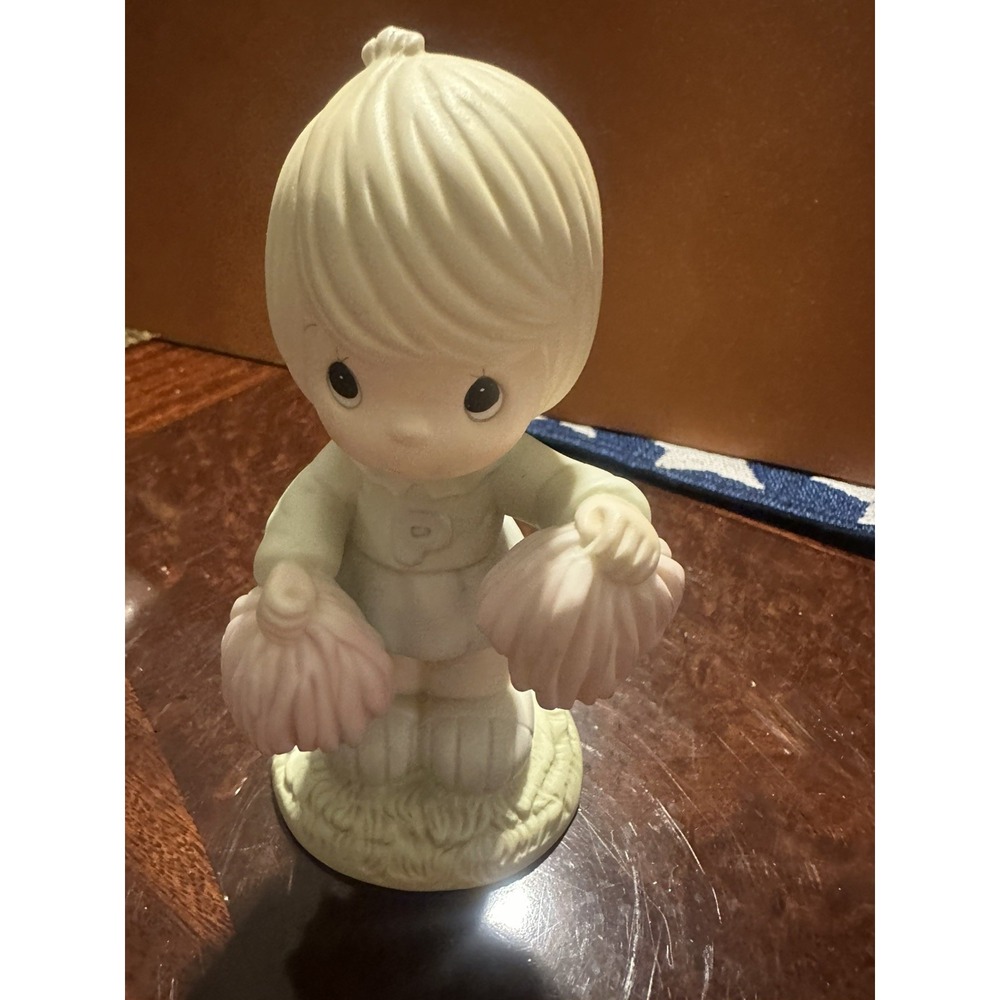 Precious Moments Porcelain Figurine Cheers To The Leader